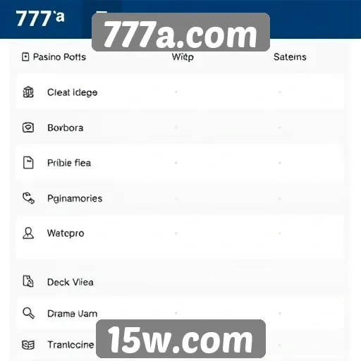 Métodos de pagamento disponíveis no 777a.com