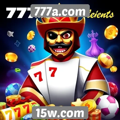 Variedade de jogos disponíveis no 777a.com